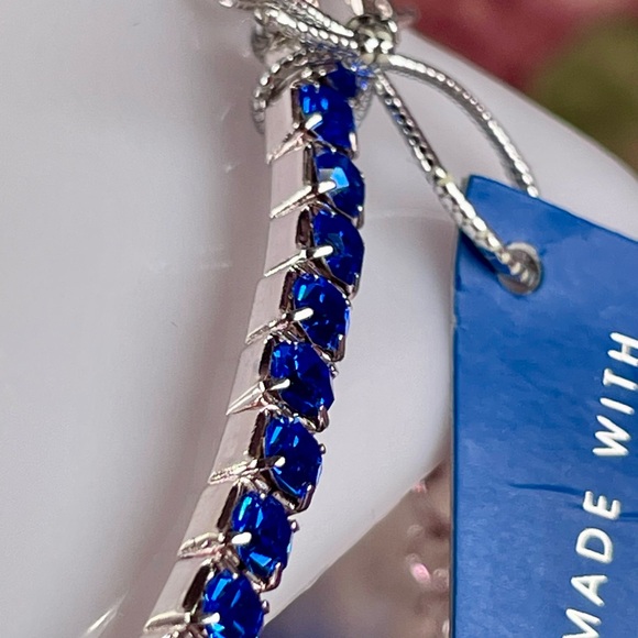 MycostSALE‼️SWAROVSKI SET !! 20 CARATS Rhodium Plated. Genuine Swarovski - Picture 12 of 13